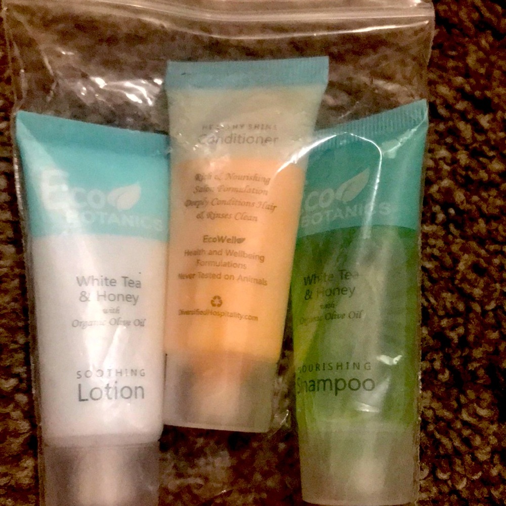 Eco botanics lotion shampoo an conditioner